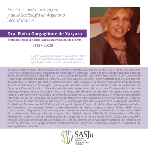 Dra. Elvira Gargaglione de Yaryura