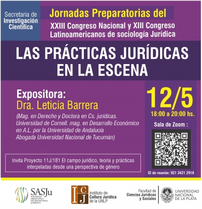 Las prácticas jurídicas en la escena