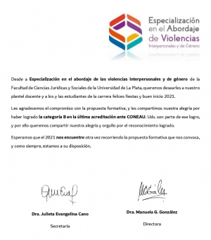 Les compartimos nuestra alegría por haber logrado la Categoría B
