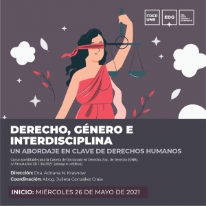 Posgrado sobre Derecho, Género e Interdisciplina