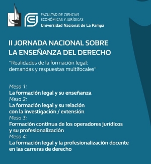 II Jornada Nacional sobre Enseñanza del Derecho