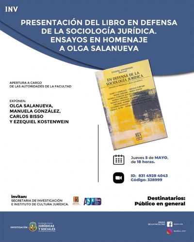 Presentación del libro en defensa de la sociología jurídica