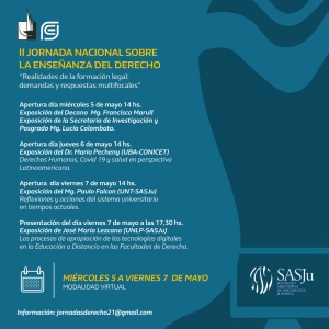 II Jornadas sobre la enseñanza del Derecho