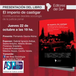 Presentación del libro: El imperio de castigar