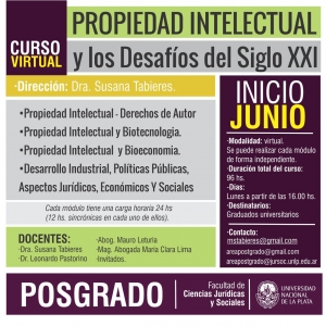 Propiedad intelectual y los desafíos del Siglo XXI